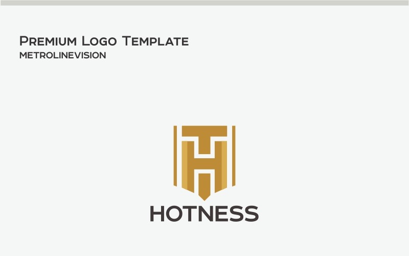 Modèle de logo monogramme TH
