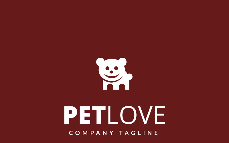Download Шаблон логотипа "Pet Logo Template" / Pet Logo Template - Шаблон логотипа на тему графика animal food health logo animal logo animals bold brand branding care cat clean dog domestic effective friends iconic little friend