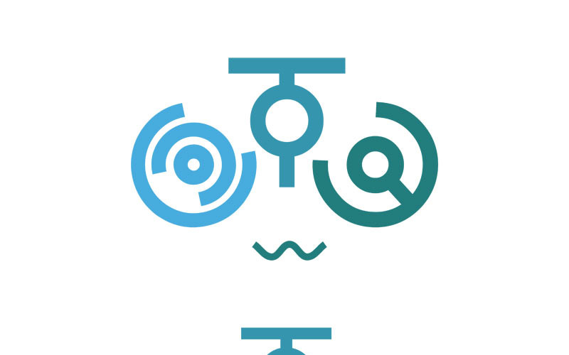 Download Шаблон логотипа "Smart Technologies Company Logo Template" / Smart Technologies Company Logo Template - Шаблон логотипа на тему графика technologies smart engineering industrial medical computer