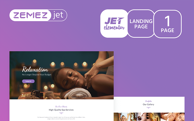 Aromico-Spa沙龙-Jet Elementor套件