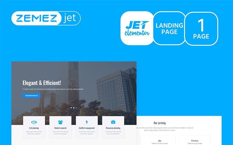 Granbiz - Biznes - Zestaw Jet Elementor