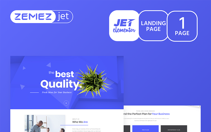 Jamicore - Бізнес - Jet Elementor Kit