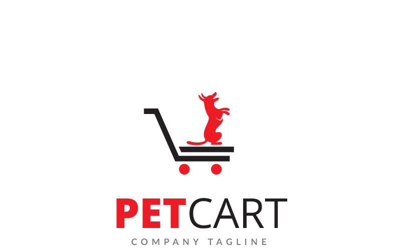 Pet Cart logotyp mall