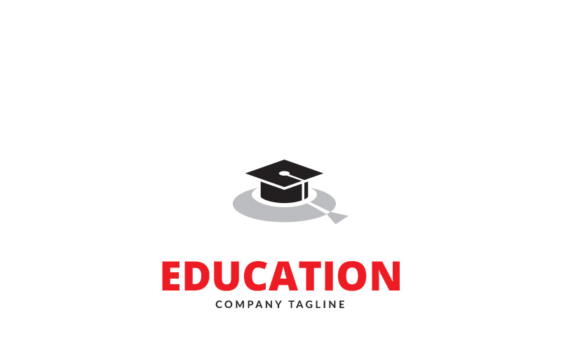 Download Шаблон логотипа "Education Logo Template" / Education Logo Template - Шаблон логотипа на тему графика academy apprentice author book cap class coaching college diploma earning education educational graduate graduates graduation institute learn learning library literature