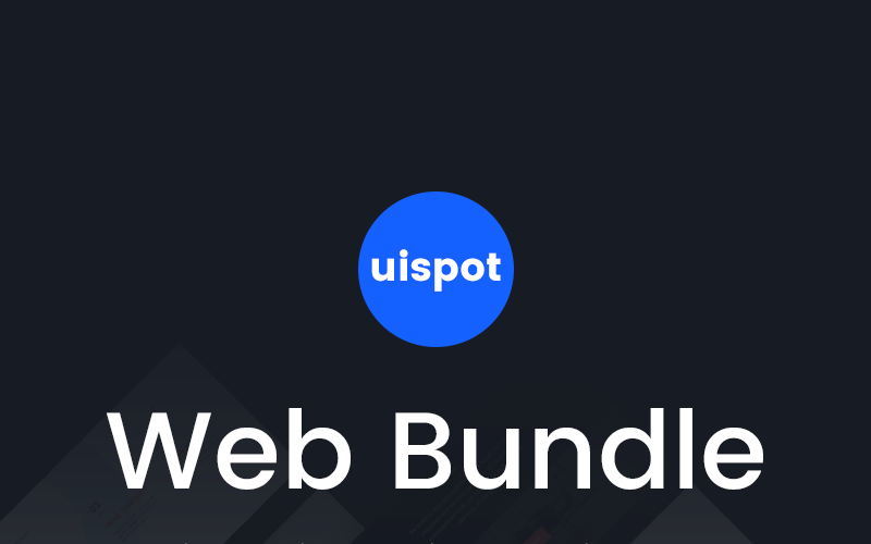 Elementos de la interfaz de usuario web de Uispot
