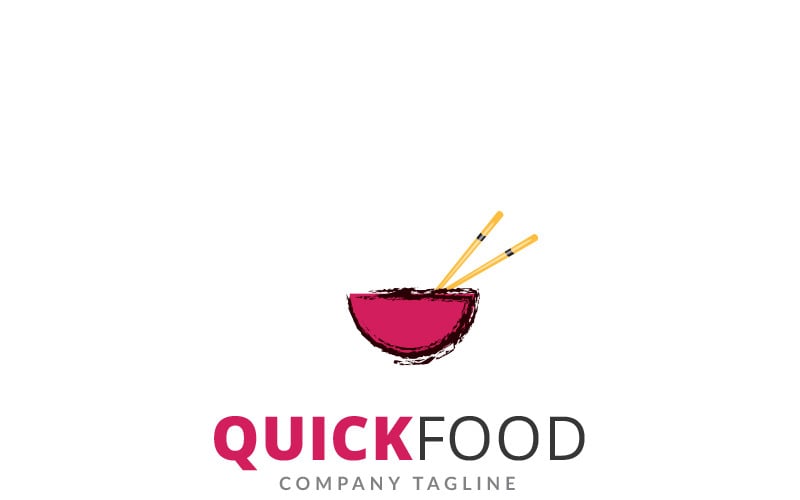 Quick Food Logo Template Templatemonster
