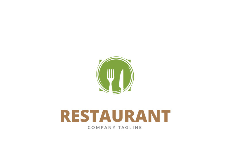 Restaurante - Modelo de logotipo