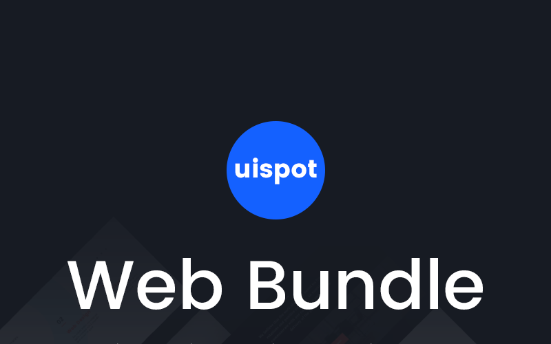 Uispot webes felhasználói felület elemei