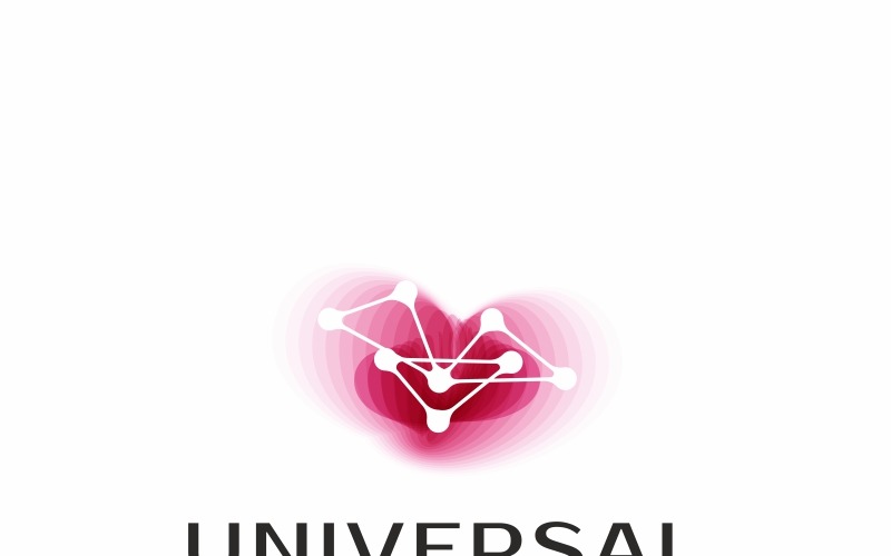 Download Шаблон логотипа "Universal Abstract Molecula Logo Template" / Universal Abstract Molecula Logo Template - Шаблон логотипа на тему графика abstract design photography print printing velocity app architecture branding chemistry dna lab laboratory medical molecule molecules science structure technology wave
