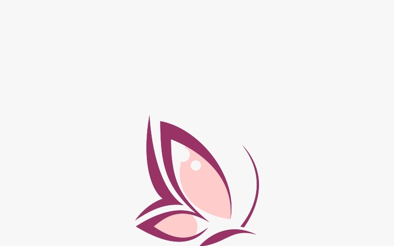 Download Шаблон логотипа "Butterfly Logo Template" / Butterfly Logo Template - Шаблон логотипа на тему графика brand branding butterfly classic clean distinguished easy elegant face female feminine fly gentle girl identity makeup massage meditation refined resort