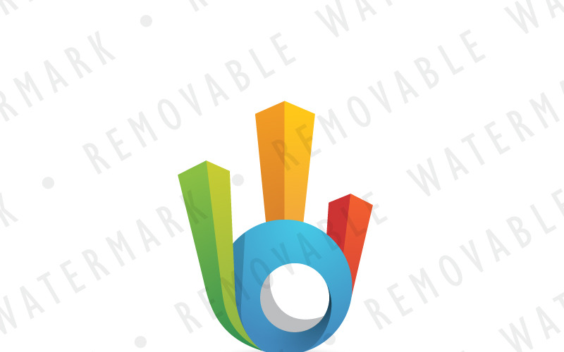 Download Шаблон логотипа "Cocoon City Logo Template" / Cocoon City Logo Template - Шаблон логотипа на тему графика analysis trade skyscraper abstract city meteor column graph cocoon logo design template architecture construction realty property investing real estate comet