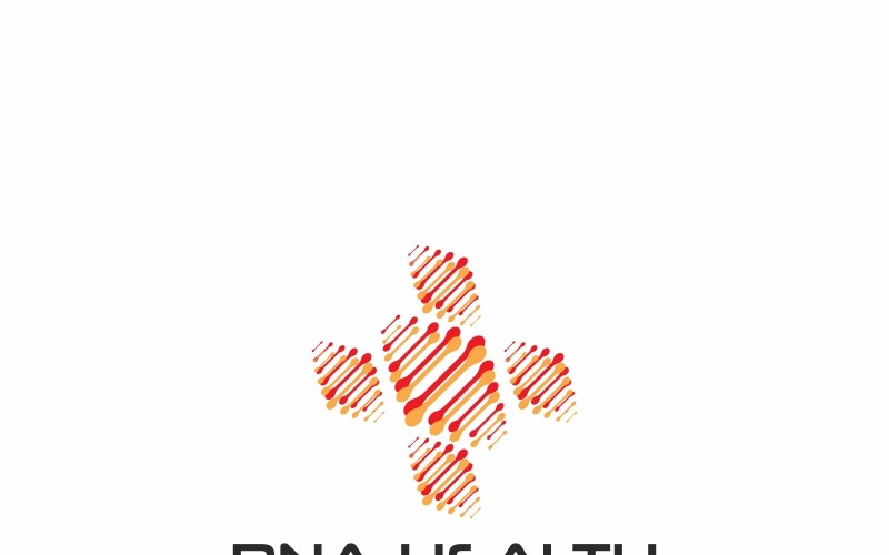 Download Шаблон логотипа "DNA Health Logo Template" / DNA Health Logo Template - Шаблон логотипа на тему графика biology chemical circle dna double drugs fitness genetics health helix human medical medicine metabolism modern natural pharmacy simple strain analysis
