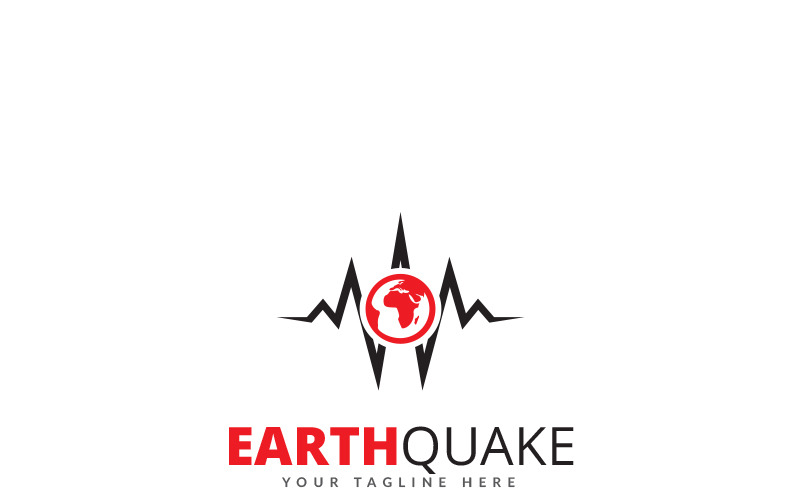 Download Шаблон логотипа "Earth Quake Logo Template" / Earth Quake Logo Template - Шаблон логотипа на тему графика abstract avalanche bicolorous black catastrophe damage danger disaster drought earth earthquake engine environmental erupting extreme fighter fire fireman flood forest