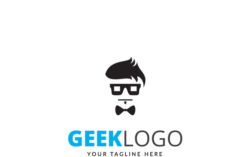 Download Шаблон логотипа "Geek Design Logo Template" / Geek Design Logo Template - Шаблон логотипа на тему графика blog brand branding business code color company creative creativity design designer different enthusiast geek geeky identity learning logo logotype media