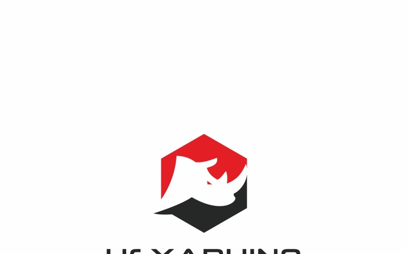 Download Шаблон логотипа "Hexarhino Logo Template" / Hexarhino Logo Template - Шаблон логотипа на тему графика alarm animal attack brand charge dynamics edgy freedom horn identity judgment longevity motion predator professional protection rhino logo rhinoceros business