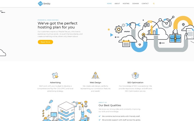 хостинг wordpress elementor theme