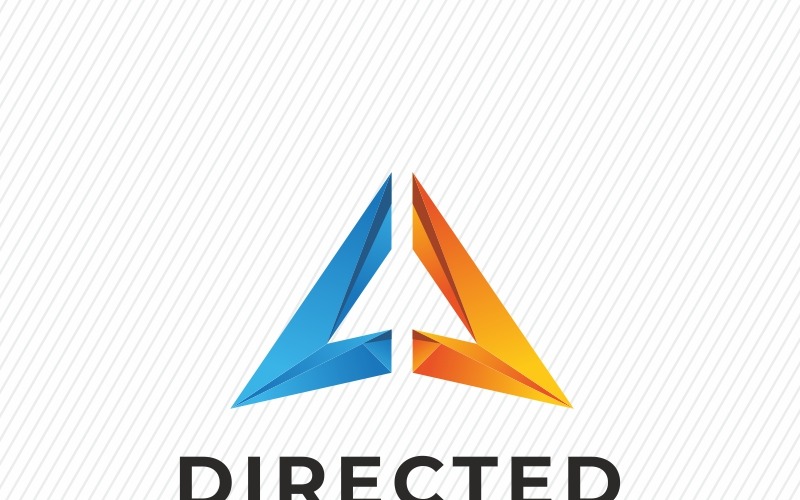Download Шаблон логотипа "Directed Arrows Logo Template" / Directed Arrows Logo Template - Шаблон логотипа на тему графика 3d advance agency app arrow bold business concept corporate creative dynamic glossy gradient industry marketing media modern multimedia professional rise
