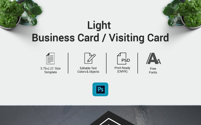 Download Фирменный стиль "Light – Business Card / Visiting Card - Corporate Identity Template" / Light – Business Card / Visiting Card - Corporate Identity Template - Фирменный стиль на тему графика business,card,template,design,background,corporate,identity,white,clean,style,mockup,cards,contact,vector,abstract,graphic,presentation,communication,modern,information,blank,creative,brandin