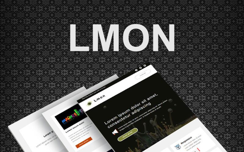 Lmon - Многоцелевой шаблон информационного бюллетеня