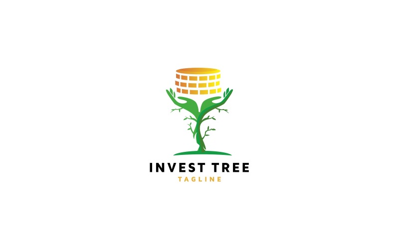 Money Tree Logo Template
