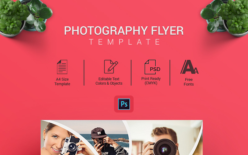 Download Фирменный стиль "PhotoStudio -  Photography Flyer - Corporate Identity Template" / PhotoStudio -  Photography Flyer - Corporate Identity Template - Фирменный стиль на тему графика fashion photography flyer girl photo studio photographer template portfolio poster print professional wedding beauty camera download multipurpose corporate digital event