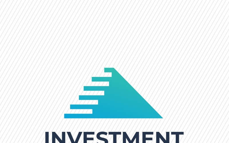 Download Шаблон логотипа "Investment Logo Template" / Investment Logo Template - Шаблон логотипа на тему графика agent analysis analytic apartment capital chart finance financial graph group growth home house increase invest investment market marketing property real