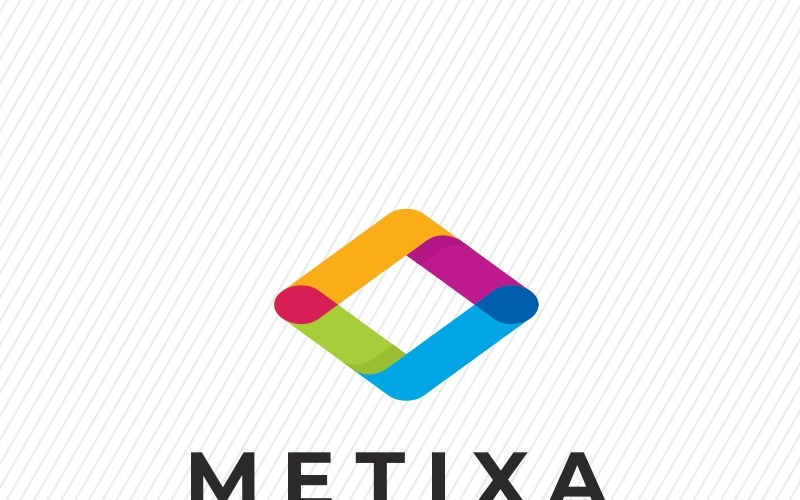 Download Шаблон логотипа "Metixa Square Logo Template" / Metixa Square Logo Template - Шаблон логотипа на тему графика abstract agency arrow box brainstorm brand consultant consulting corporate creative cube dimension firm hexagon hexagonal identity investment it media modern