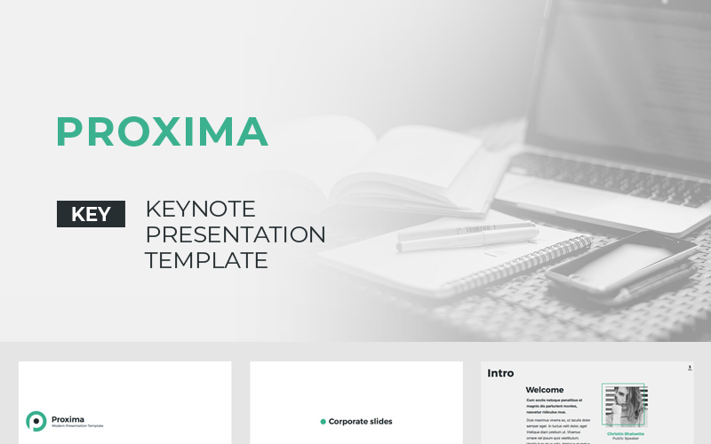 Proxima - szablon Keynote