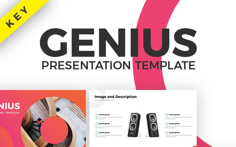 Genius - Keynote template
