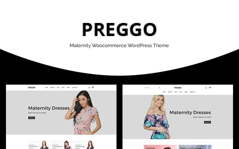 Preggo - Maternity WooCommerce Theme
