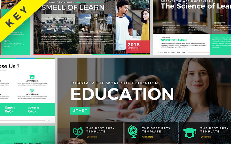 Presentación de educación - Plantilla de Keynote
