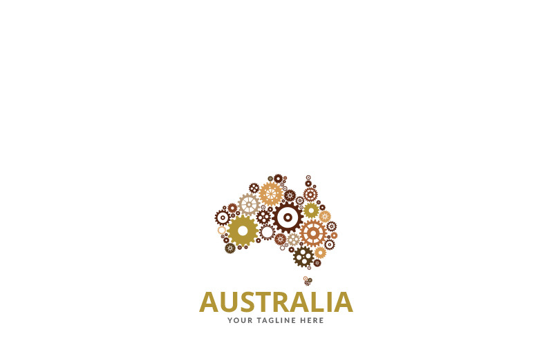Australien Logo Vorlage