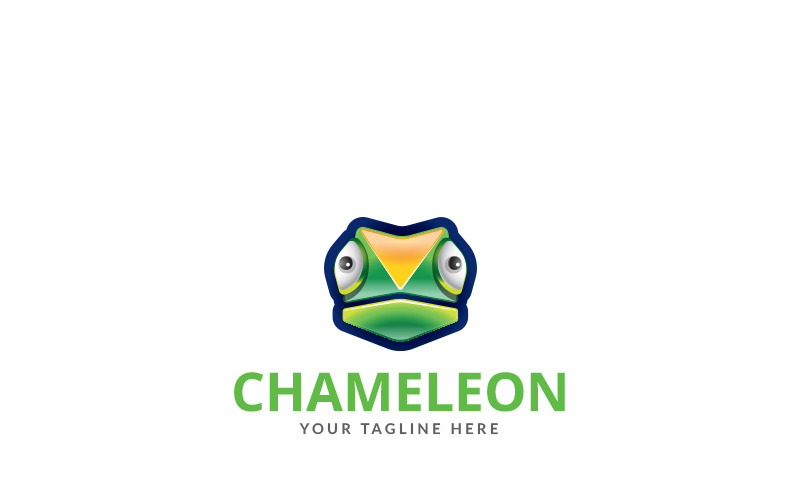 Download Шаблон логотипа "Chameleon Design Studio Logo Template" / Chameleon Design Studio Logo Template - Шаблон логотипа на тему графика animal art botanic cartoon chameleon character creation creative environment fast frog fun funny gecko hameleon iguana lizard mascot media nature