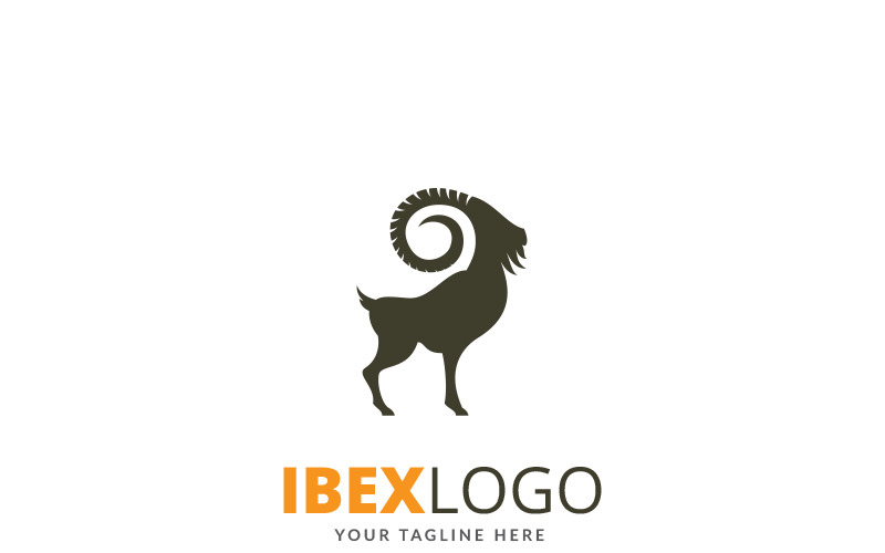 Download Шаблон логотипа "Ibex Logo Template" / Ibex Logo Template - Шаблон логотипа на тему графика alps animal antler apps capricorn cmyk forest high up ibex illustration jump jumping line art mountain rgb rock rough steep
