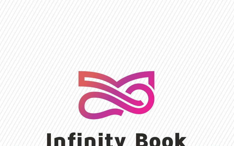 Infinity Book Logo Template