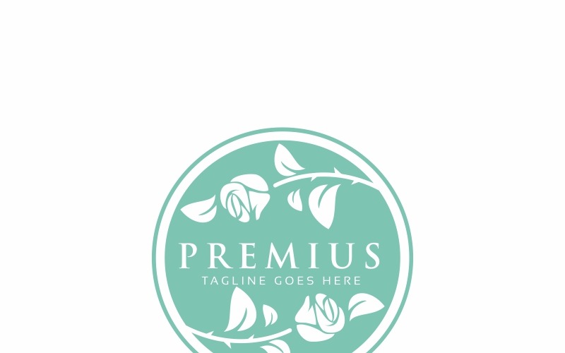 Download Шаблон логотипа "Premium Flower Logo Template" / Premium Flower Logo Template - Шаблон логотипа на тему графика boutique classy clothes crest elite estate f fashion florist flower shop g garden green hotel lanscape leaf letter luxury nature