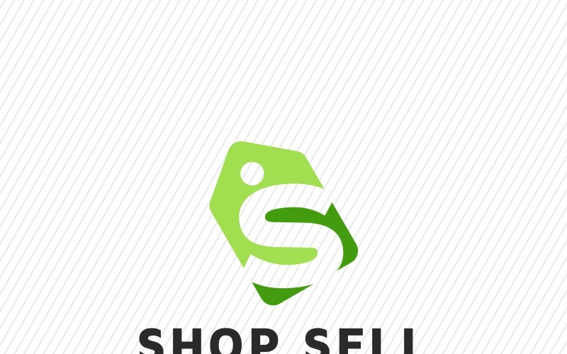 Shop Verkaufen S Brief Logo Vorlage