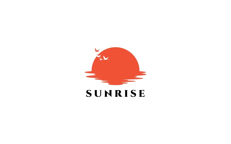 Sunrise Logo šablona
