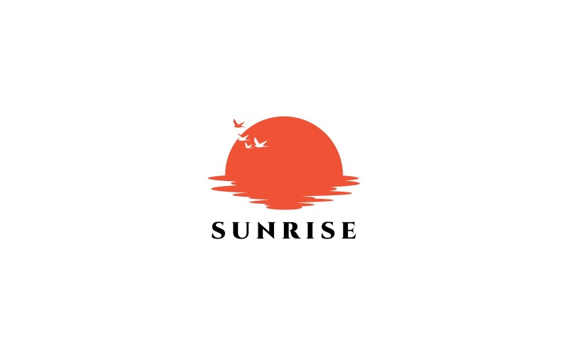 Sunrise Logo sjabloon