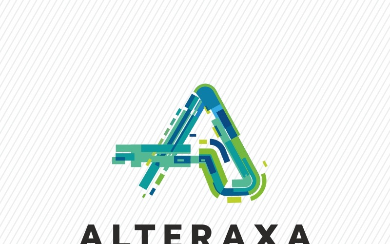 Szablon Logo Alteraxa