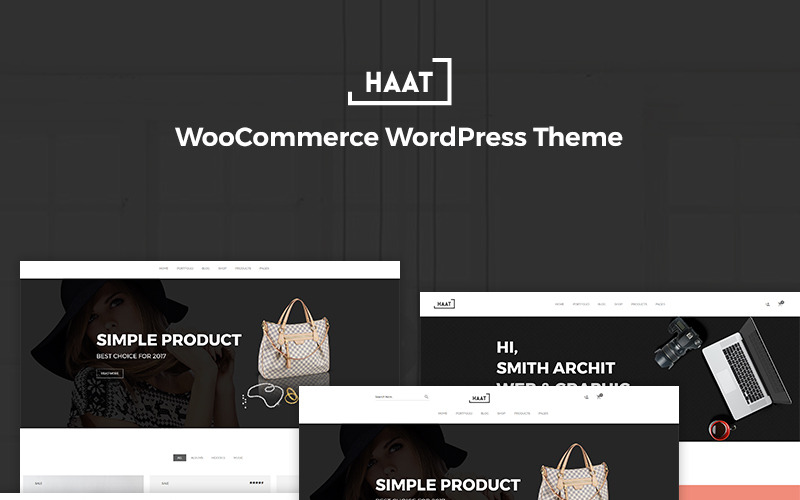 Haat - Minimalistisches WooCommerce-Thema