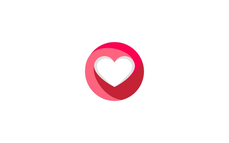Download Шаблон логотипа "Heart Logo Template" / Heart Logo Template - Шаблон логотипа на тему графика beauty care creative creativity design double feminine graphic heart hearts icon image link logo love pink shape studio symbol template,beauty,care,creative,creativity,design,double,feminine,