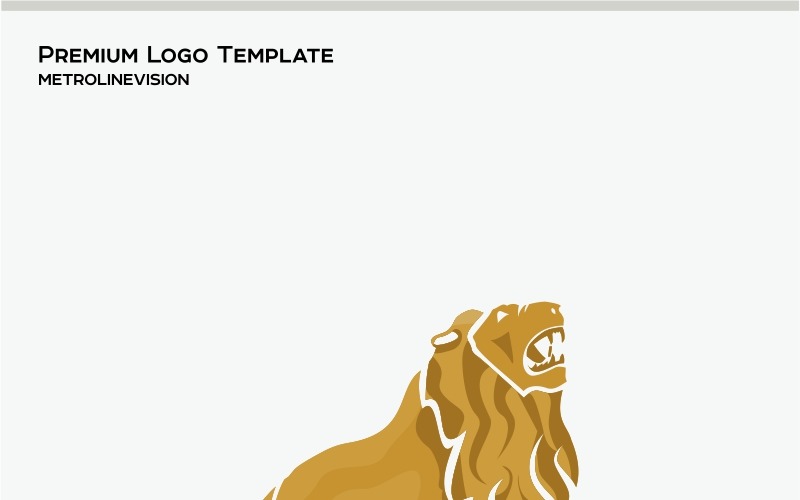 Download Шаблон логотипа "Lion Roar Logo Template" / Lion Roar Logo Template - Шаблон логотипа на тему графика animal branding character club company cool elegant king lion logo roar luxury modern power royal simple sport strenght strong real-estate