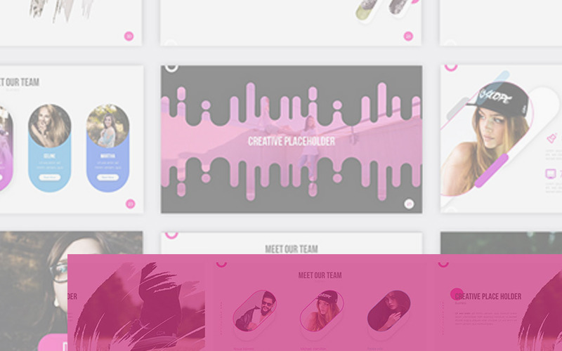 Muzella Creative Presentation PowerPoint-mall