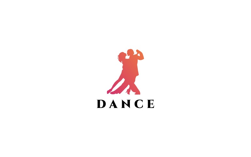 Plantilla de logotipo de tango