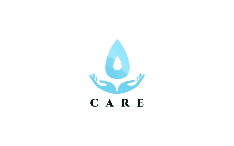 Download Шаблон логотипа "Safe Drop Logo Template" / Safe Drop Logo Template - Шаблон логотипа на тему графика clean water drinking drop eco friendly environment environmental green hand health healthy medical natural nature pure recycle resources reuse safe,hands,care,aqua,aquatic,blue,cold,deep,drin