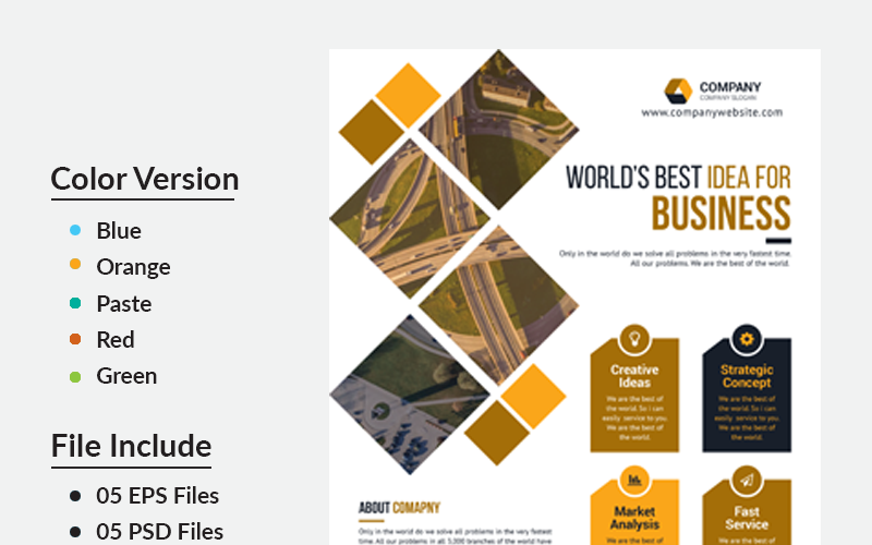 Download Фирменный стиль "Saif Corporate Business Flyer - Corporate Identity Template" / Saif Corporate Business Flyer - Corporate Identity Template - Фирменный стиль на тему графика psd flyer corporate liflet computer internet stationery poster id kit blue hi-quality official sample business logo professional modern art standard