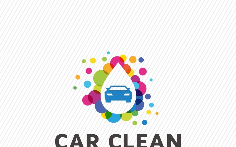 Download Шаблон логотипа "Car Clean Logo Template" / Car Clean Logo Template - Шаблон логотипа на тему графика auto automobile blink bright car care clean coat company condition cosmetic detail detailing garage glass maintenance paint reflect service shampoo