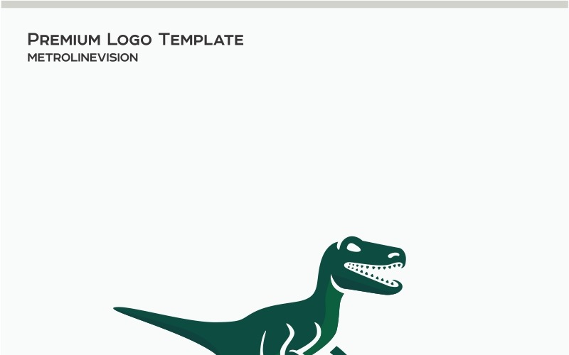 Download Шаблон логотипа "Dinosaur Logo Template" / Dinosaur Logo Template - Шаблон логотипа на тему графика animals black business clean cool dino dinosaur dinosaurs logo modern monster orange predator raptor simple t-rex zilla actions animals godzilla