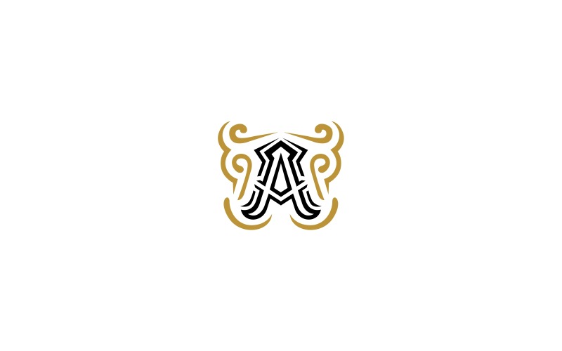 Download Шаблон логотипа "Letter A Logo Template" / Letter A Logo Template - Шаблон логотипа на тему графика a grunge trendy youth design a letter advenced advenced finance real-estate invest capital logo app software solutionundefined calligraphy furniture hotel,elegant,retro,calligraphy,alphabet,u